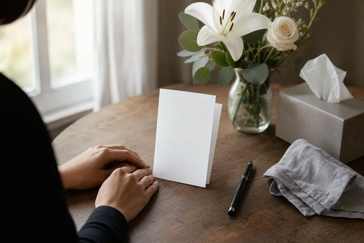How to Word a Funeral Program When the Death Was Sudden or Unexpected