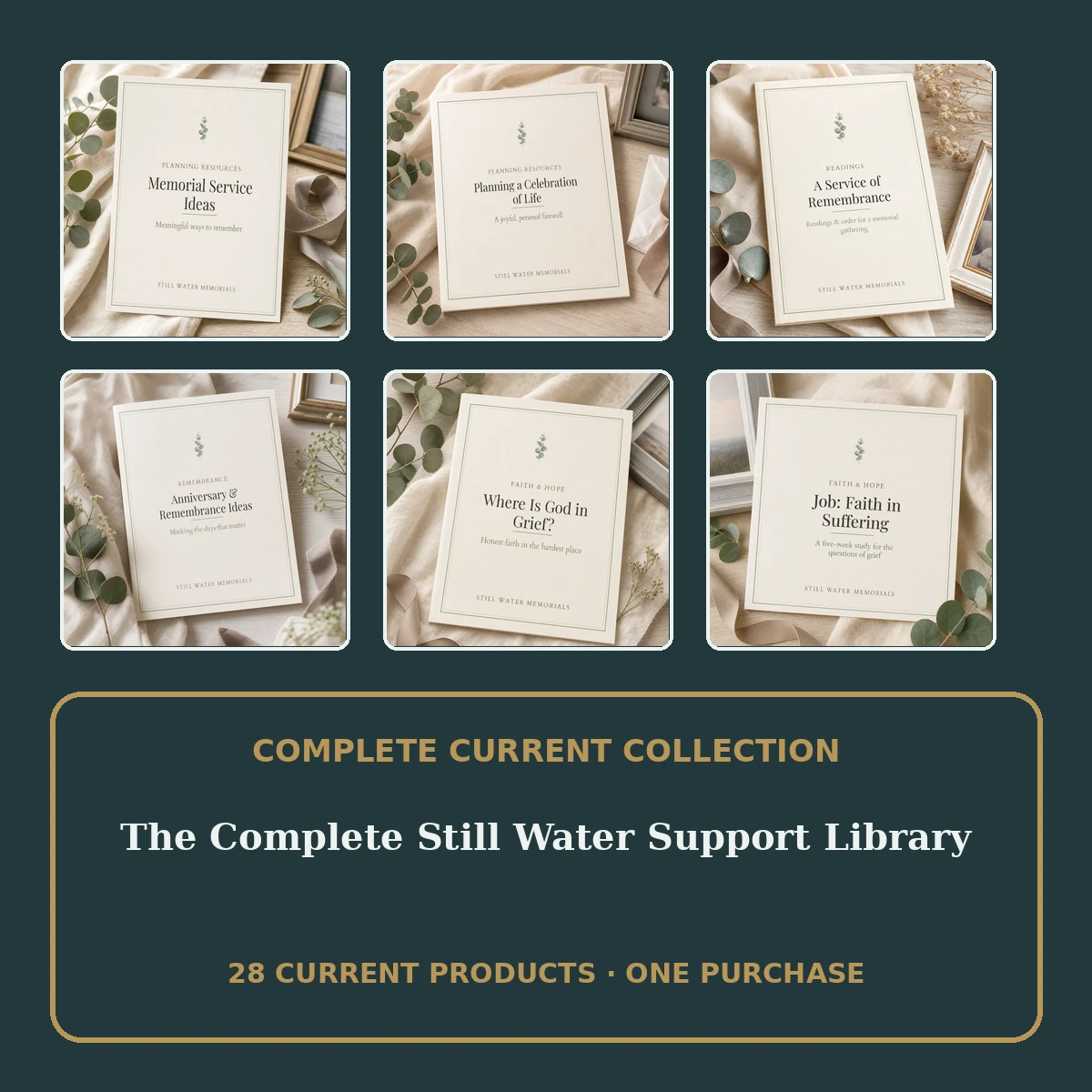 The Complete Still Water Support Library — 28 Printables
