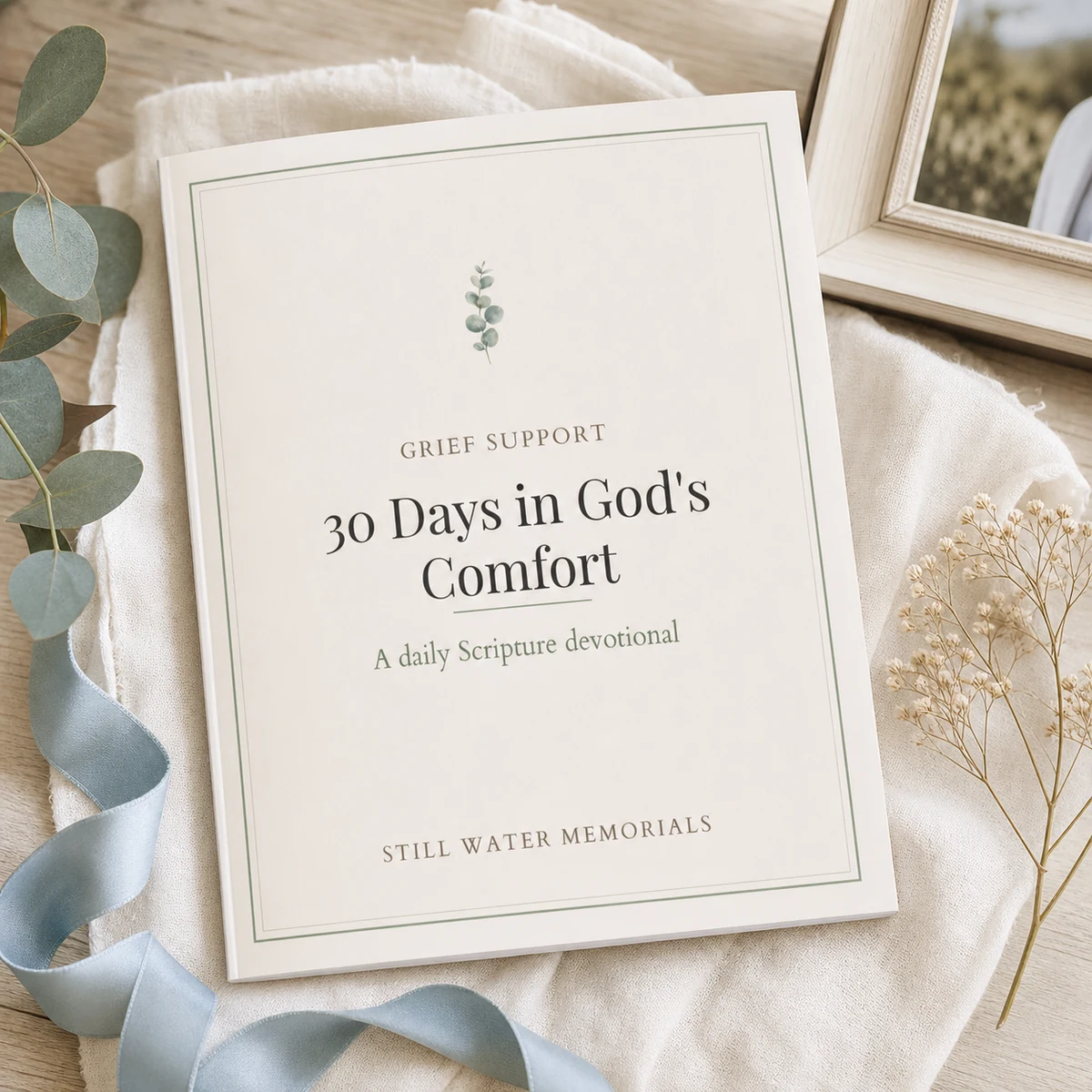 30 Days in God's Comfort — A 30-day guided grief journal