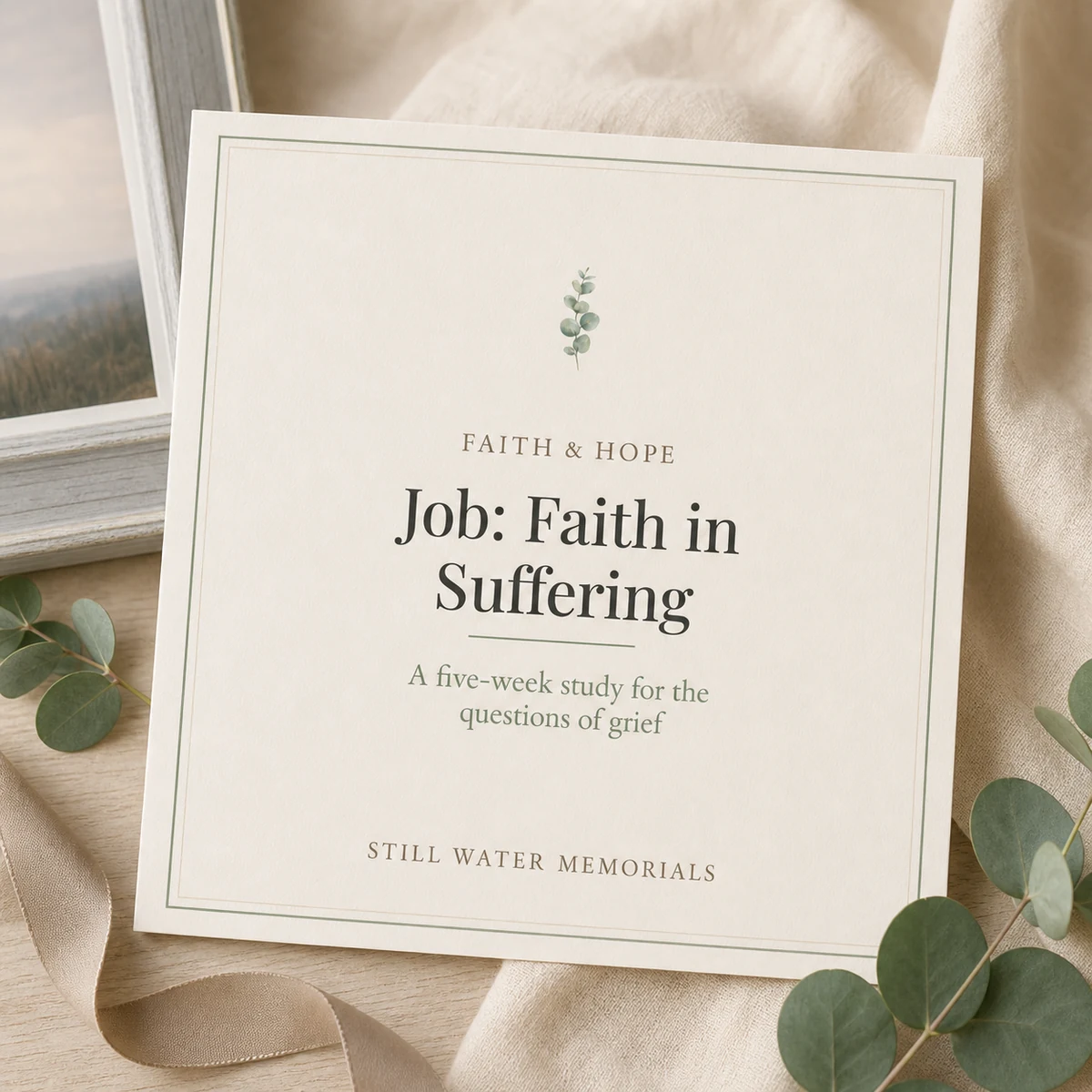 Job: Faith in Suffering — A guided faith-and-grief workbook