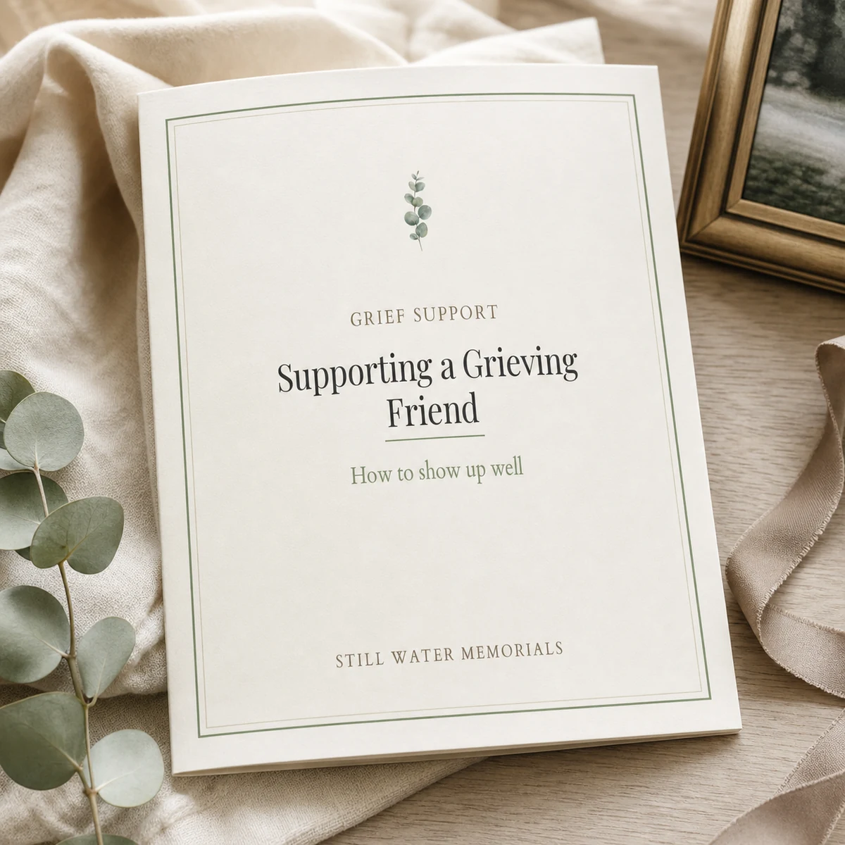 Supporting a Grieving Friend — A practical grief-support toolkit