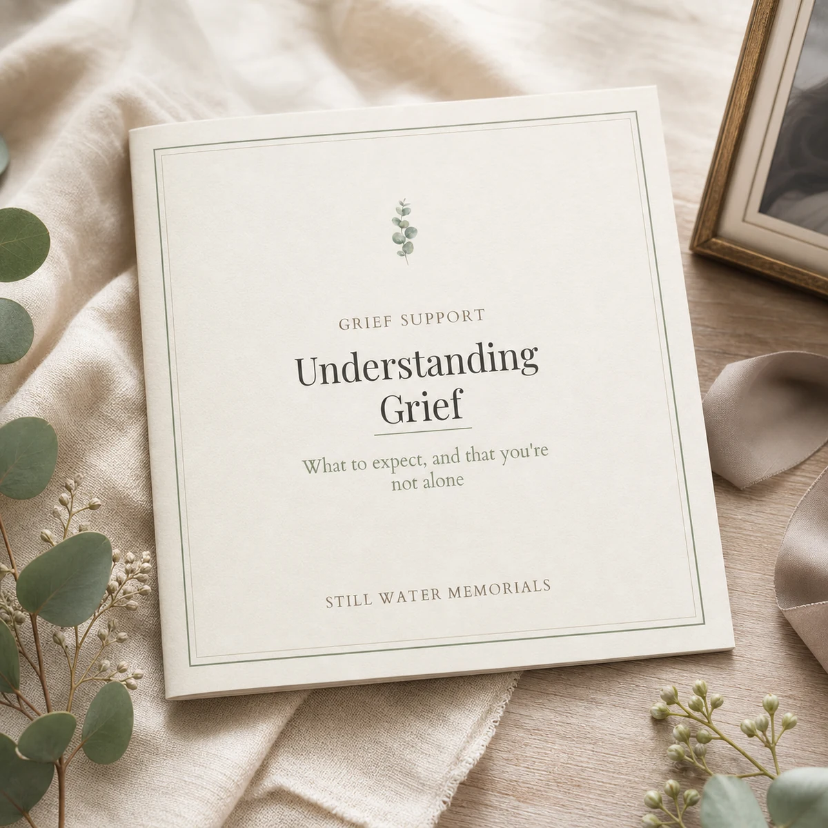 Understanding Grief — A guided grief workbook with writing prompts